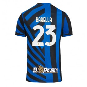 Inter Milan Nicolo Barella #23 Hjemme skjorte 2024-25 Kortermet